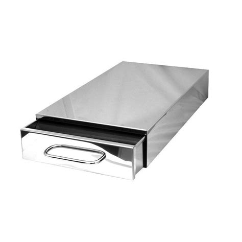 stainless steel knock box drawer|countertop knock box.